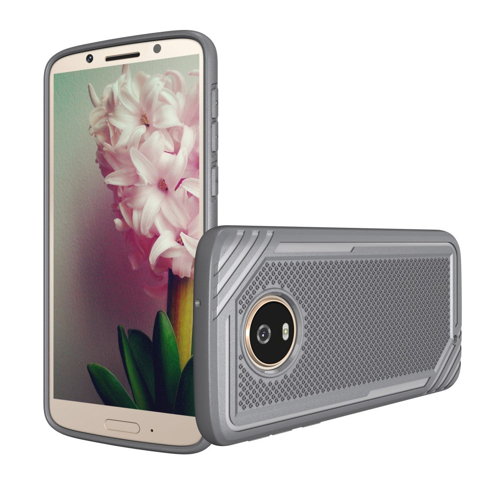 TPU Case für Motorola Moto G6 Armor Grain Grip Rutschfest