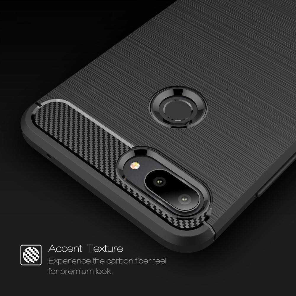 TPU Case für Xiaomi Mi 8 LITE Carbon Skin Brushed