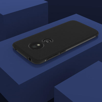 TPU Case für Motorola Moto G7 PLAY Jazz Series Twill Texture Streifen Hülle