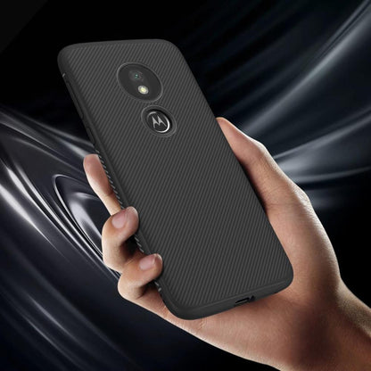 TPU Case für Motorola Moto G7 PLAY Jazz Series Twill Texture Streifen Hülle