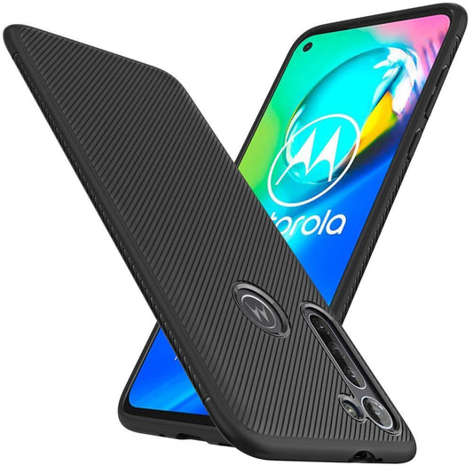 TPU Case für Motorola Moto G8 POWER Jazz Series Twill Streifen Muster Back Hülle