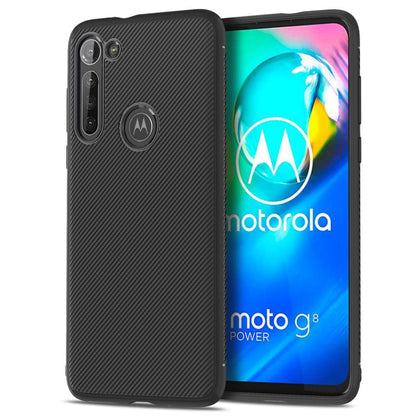 TPU Case für Motorola Moto G8 POWER Jazz Series Twill Streifen Muster Back Hülle