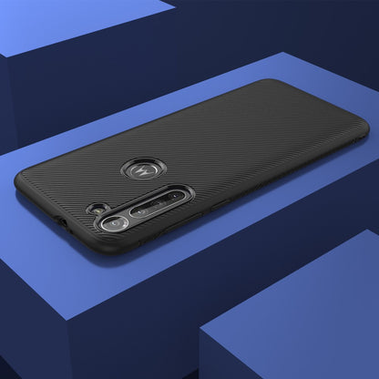 TPU Case für Motorola Moto G8 POWER Jazz Series Twill Streifen Muster Back Hülle