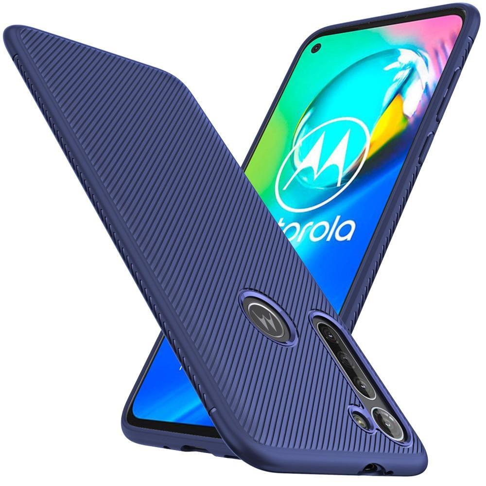 TPU Case für Motorola Moto G8 POWER Jazz Series Twill Streifen Muster Back Hülle