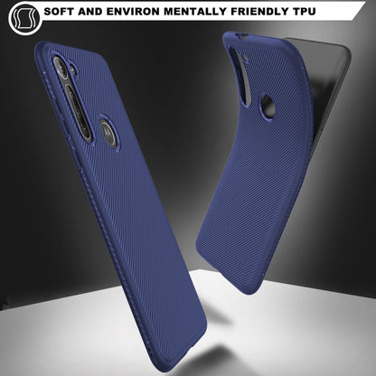 TPU Case für Motorola Moto G8 POWER Jazz Series Twill Streifen Muster Back Hülle