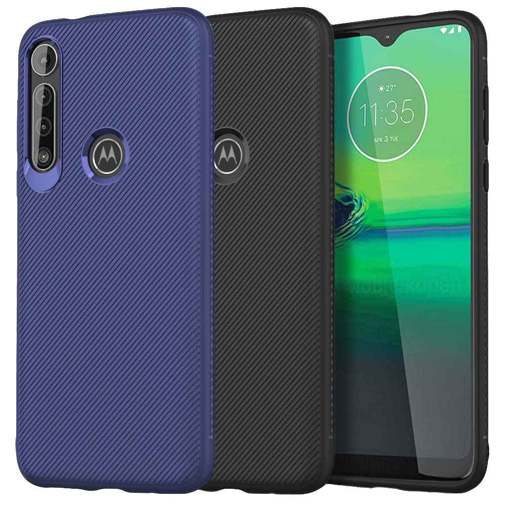 TPU Case für Motorola Moto G8 PLAY Jazz Series Texture Streifen Muster Hülle
