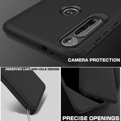 TPU Case für Motorola Moto G8 PLAY Jazz Series Texture Streifen Muster Hülle