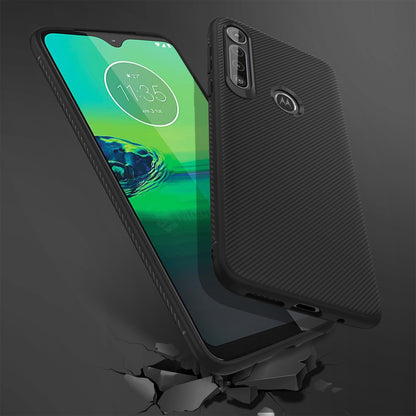 TPU Case für Motorola Moto G8 PLAY Jazz Series Texture Streifen Muster Hülle