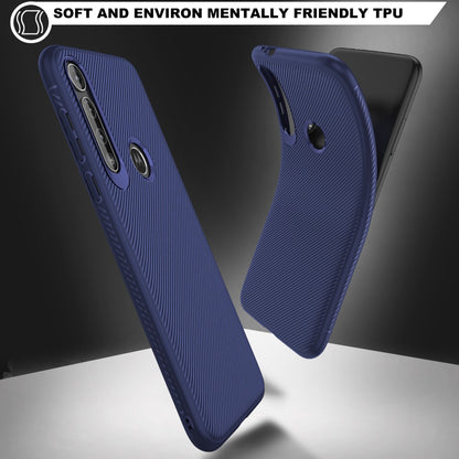 TPU Case für Motorola Moto G8 PLAY Jazz Series Texture Streifen Muster Hülle