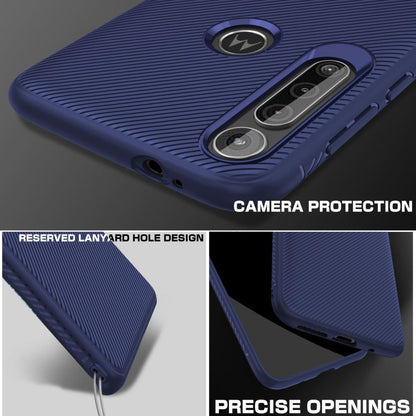 TPU Case für Motorola Moto G8 PLAY Jazz Series Texture Streifen Muster Hülle