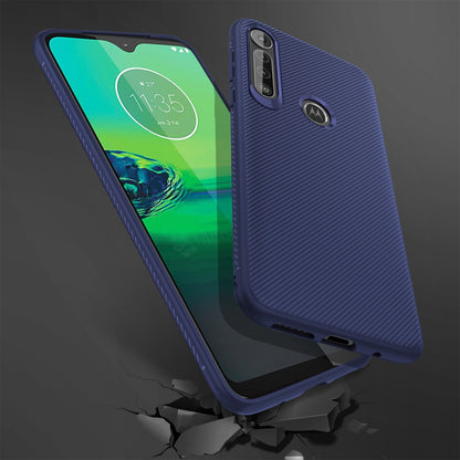 TPU Case für Motorola Moto G8 PLAY Jazz Series Texture Streifen Muster Hülle