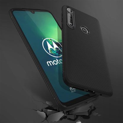 TPU Case für Motorola Moto G8 PLUS Jazz Series Texture Streifen Muster Hülle