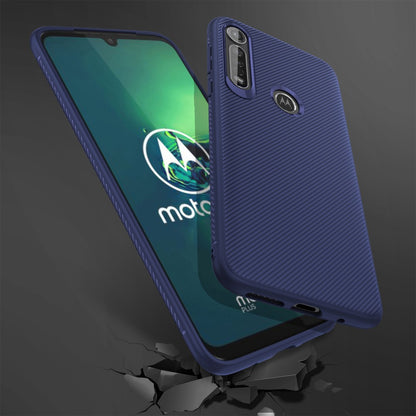 TPU Case für Motorola Moto G8 PLUS Jazz Series Texture Streifen Muster Hülle