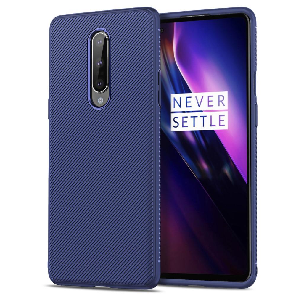 TPU Case für OnePlus 8 Jazz Series Twill Texture Streifen Muster Hülle Cover