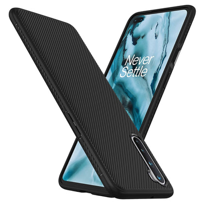TPU Case für OnePlus NORD Jazz Series Twill Texture Streifen Muster Hülle Cover