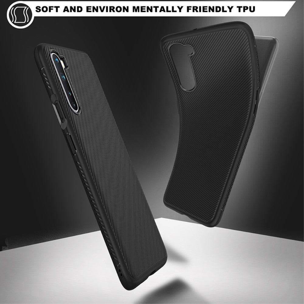 TPU Case für OnePlus NORD Jazz Series Twill Texture Streifen Muster Hülle Cover