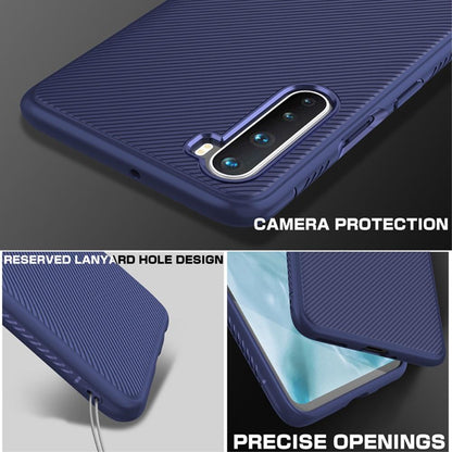 TPU Case für OnePlus NORD Jazz Series Twill Texture Streifen Muster Hülle Cover