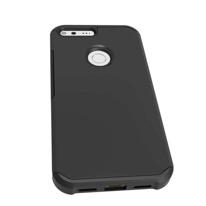 TPU PC Case für Google Pixel Kombination Armor Schwarz