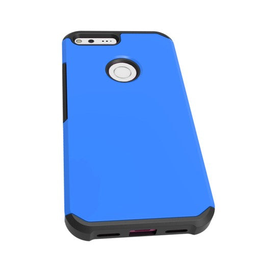TPU PC Case für Google Pixel Kombination Armor Schwarz