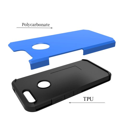TPU PC Case für Google Pixel Kombination Armor Schwarz