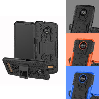 Outdoor Case für Motorola Moto Z3 PLAY Tire Rutschfest Kickstand