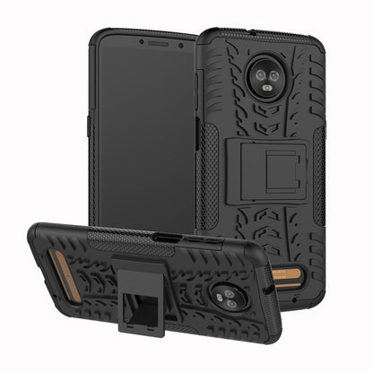 Outdoor Case für Motorola Moto Z3 PLAY Tire Rutschfest Kickstand