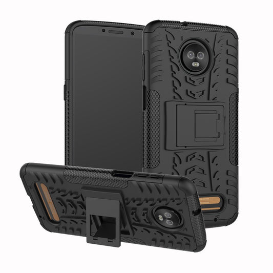 Outdoor Case für Motorola Moto Z3 PLAY Tire Rutschfest Kickstand