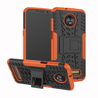 Outdoor Case für Motorola Moto Z3 PLAY Tire Rutschfest Kickstand