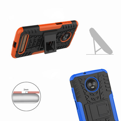 Outdoor Case für Motorola Moto Z3 PLAY Tire Rutschfest Kickstand