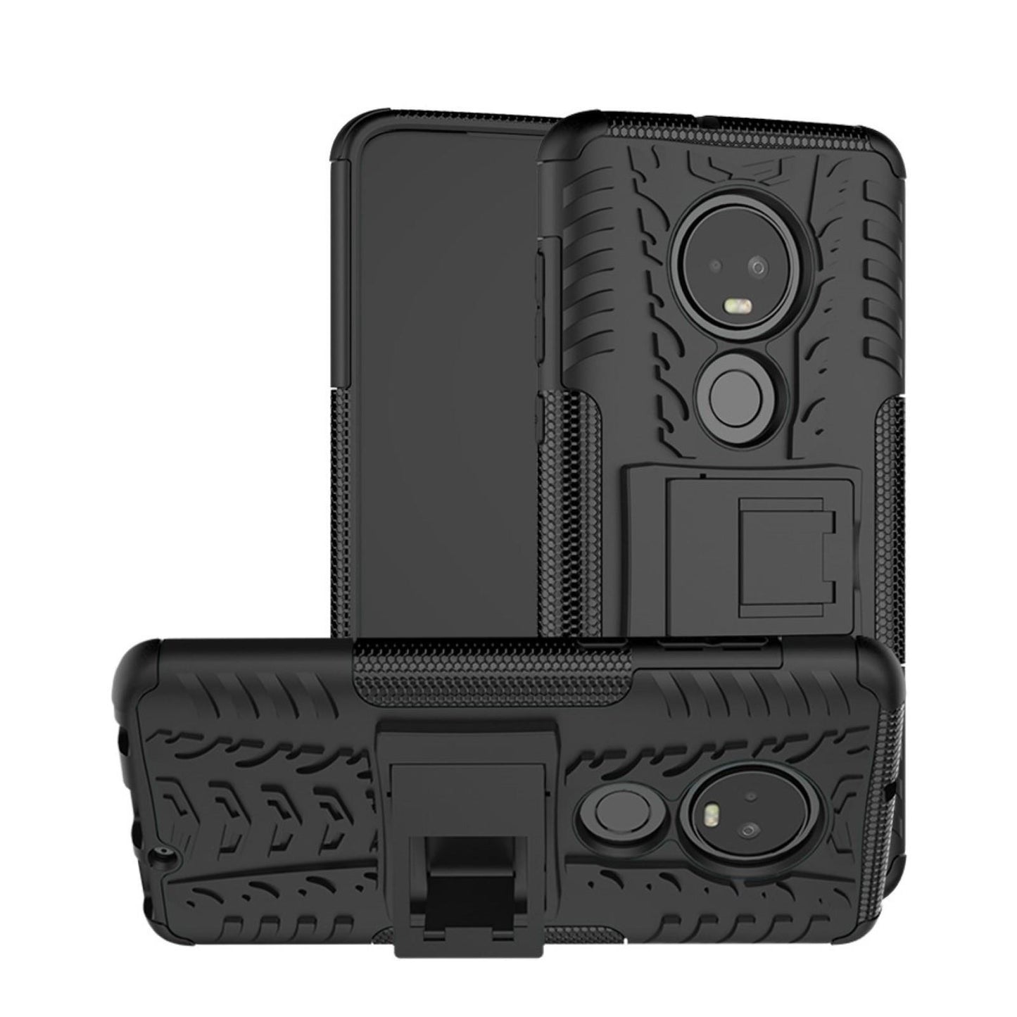 Outdoor Case für Motorola Moto G7 G7 PLUS Tire Rutschfest Reifen Profil Hülle