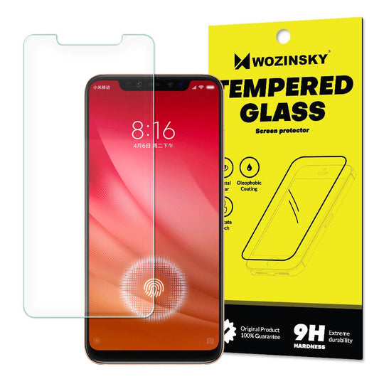 WOZINSKY Schutzglas Folie Tempered Glass Screen Protector für Xiaomi Mi 8 Pro