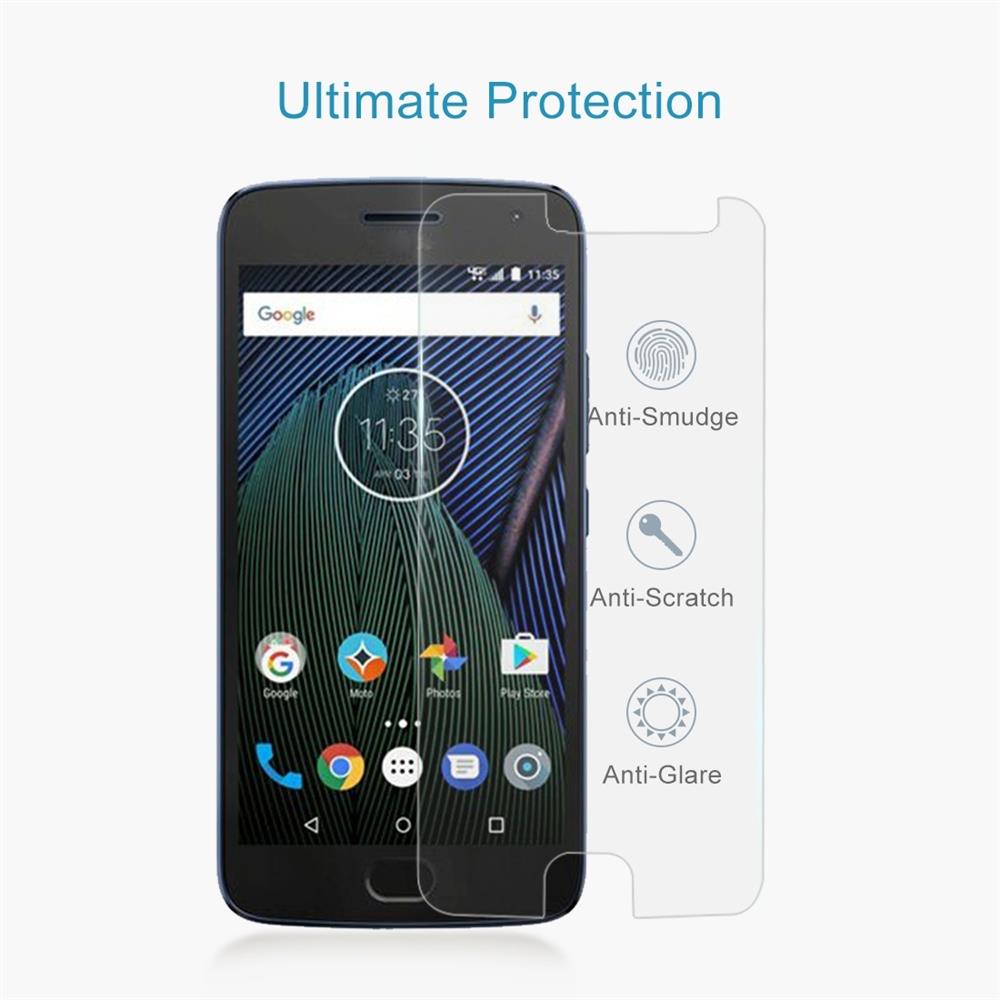 Schutzglas Schutzfolie Hartglas 9H 0,26mmTempered Glass für Motorola Moto G5s