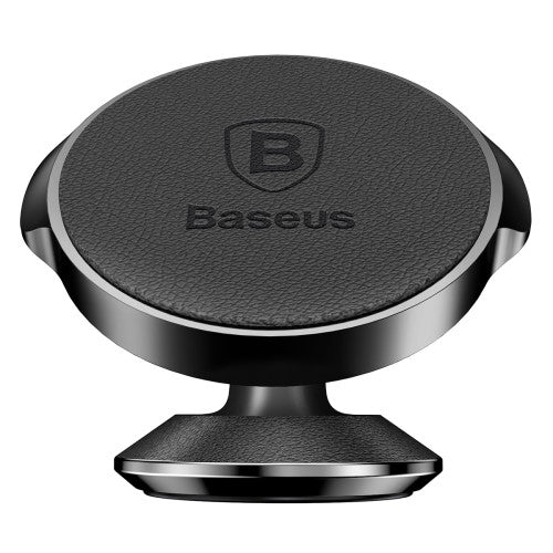 KFZ Auto Halterung BASEUS 360 Rotation Magnet Echt Leder