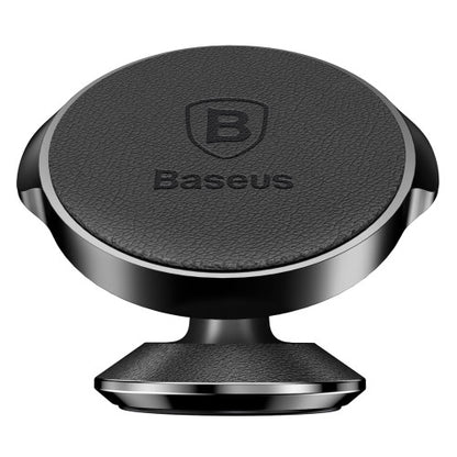 KFZ Auto Halterung BASEUS 360 Rotation Magnet Echt Leder