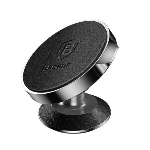 KFZ Auto Halterung BASEUS 360 Rotation Magnet Echt Leder