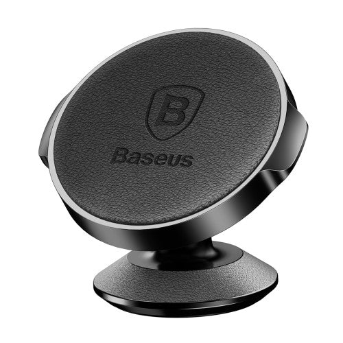 KFZ Auto Halterung BASEUS 360 Rotation Magnet Echt Leder