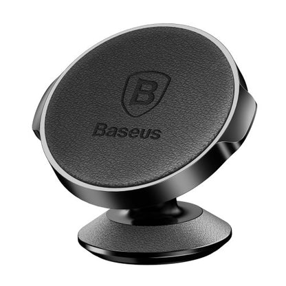 KFZ Auto Halterung BASEUS 360 Rotation Magnet Echt Leder