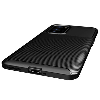 TPU Case für ONEPLUS 9 PRO Carbon Fiber Muster Shockproof Texture Hülle Cover