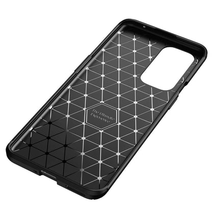 TPU Case für ONEPLUS 9 PRO Carbon Fiber Muster Shockproof Texture Hülle Cover