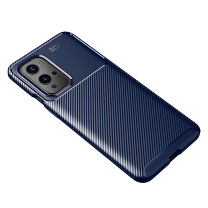 TPU Case für ONEPLUS 9 PRO Carbon Fiber Muster Shockproof Texture Hülle Cover