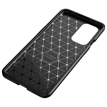 TPU Case für ONEPLUS 9 Carbon Fiber Muster Shockproof Texture Schutz Hülle Cover