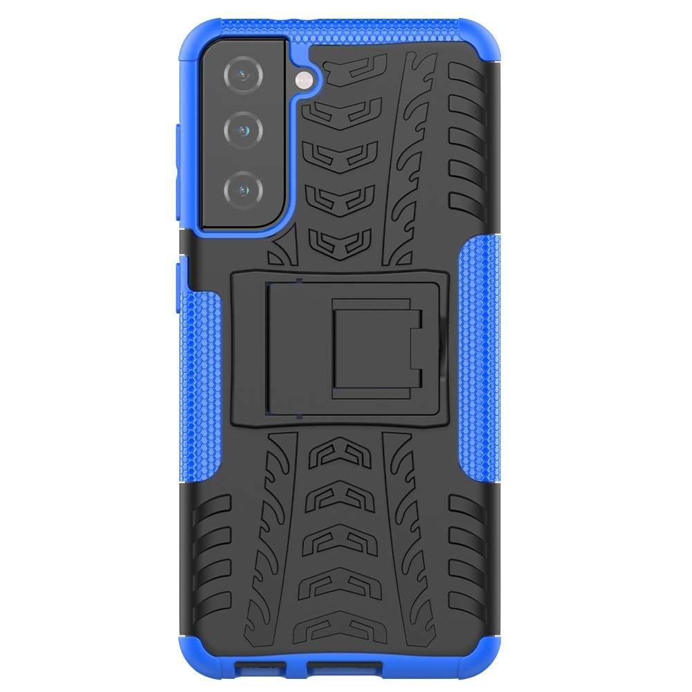 Outdoor Hülle für Samsung Galaxy S21 Tire Rutschfest Kickstand PC TPU Cover Case