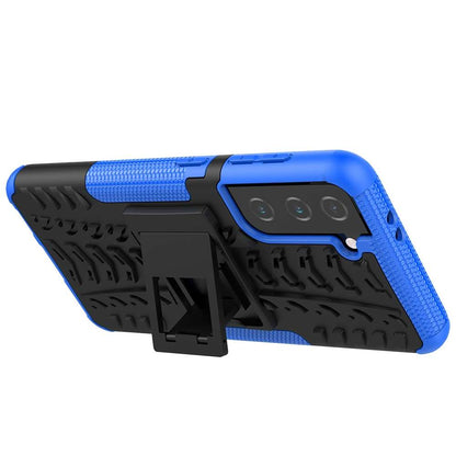 Outdoor Hülle für Samsung Galaxy S21 Tire Rutschfest Kickstand PC TPU Cover Case
