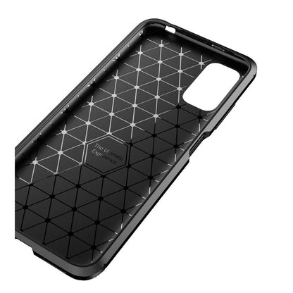 TPU Case für XIAOMI REDMI NOTE 10 5G Carbon Fiber Muster Shockproof Hülle Cover