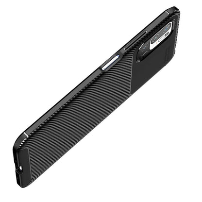 TPU Case für XIAOMI REDMI NOTE 10 5G Carbon Fiber Muster Shockproof Hülle Cover