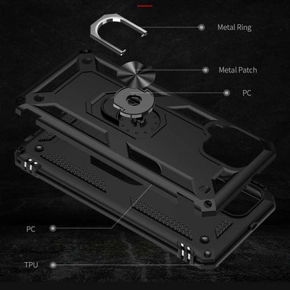 Outdoor Case für SAMSUNG GALAXY A22 4G TPU PC Hybrid Sergeant Armor Hülle Cover