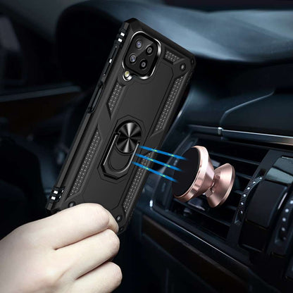 Outdoor Case für SAMSUNG GALAXY A22 4G TPU PC Hybrid Sergeant Armor Hülle Cover