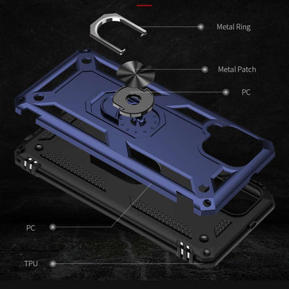 Outdoor Case für SAMSUNG GALAXY A22 4G TPU PC Hybrid Sergeant Armor Hülle Cover