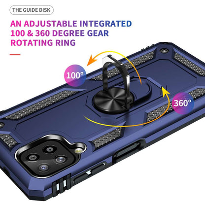 Outdoor Case für SAMSUNG GALAXY A22 4G TPU PC Hybrid Sergeant Armor Hülle Cover
