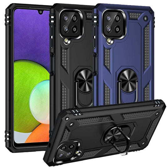 Outdoor Case für SAMSUNG GALAXY A22 4G TPU PC Hybrid Sergeant Armor Hülle Cover
